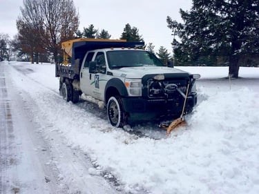 “They’re always on time," says EKPC facilities supervisor on Klausing Group's snow removal service.