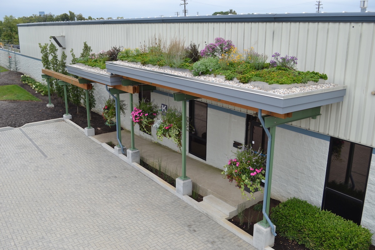 Green roof - Green Infrastructure example