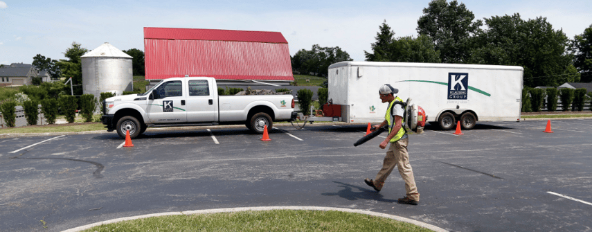 Collect debris or blow everything back onto your landscape.