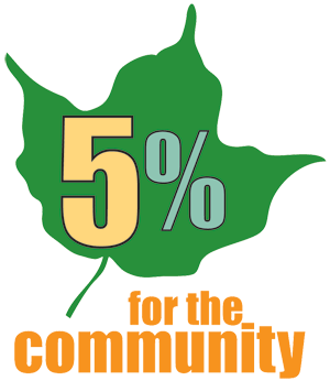 5% for the Community